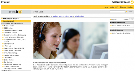 Commerzbank Intranet