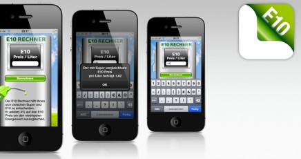 E10 Rechner iPhone App